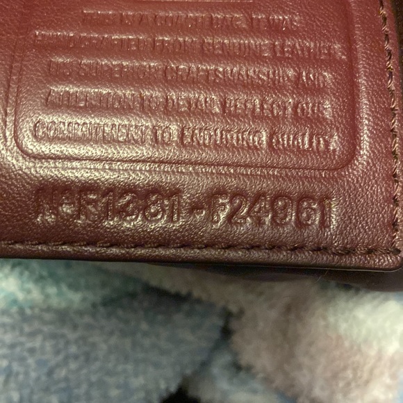 Coach Burgundy Leather Satchel - Picture 2 of 10